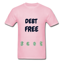 Load image into Gallery viewer, S.C.O.E Debt Free T-Shirt - light pink