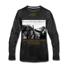Load image into Gallery viewer, S.C.O.E Black History Long Sleeve - charcoal gray