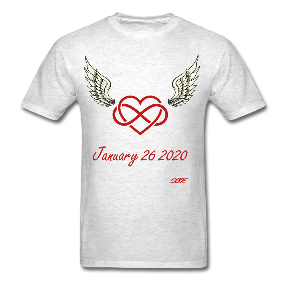 S.C.O.E January 26 2020 T-Shirt - light heather gray
