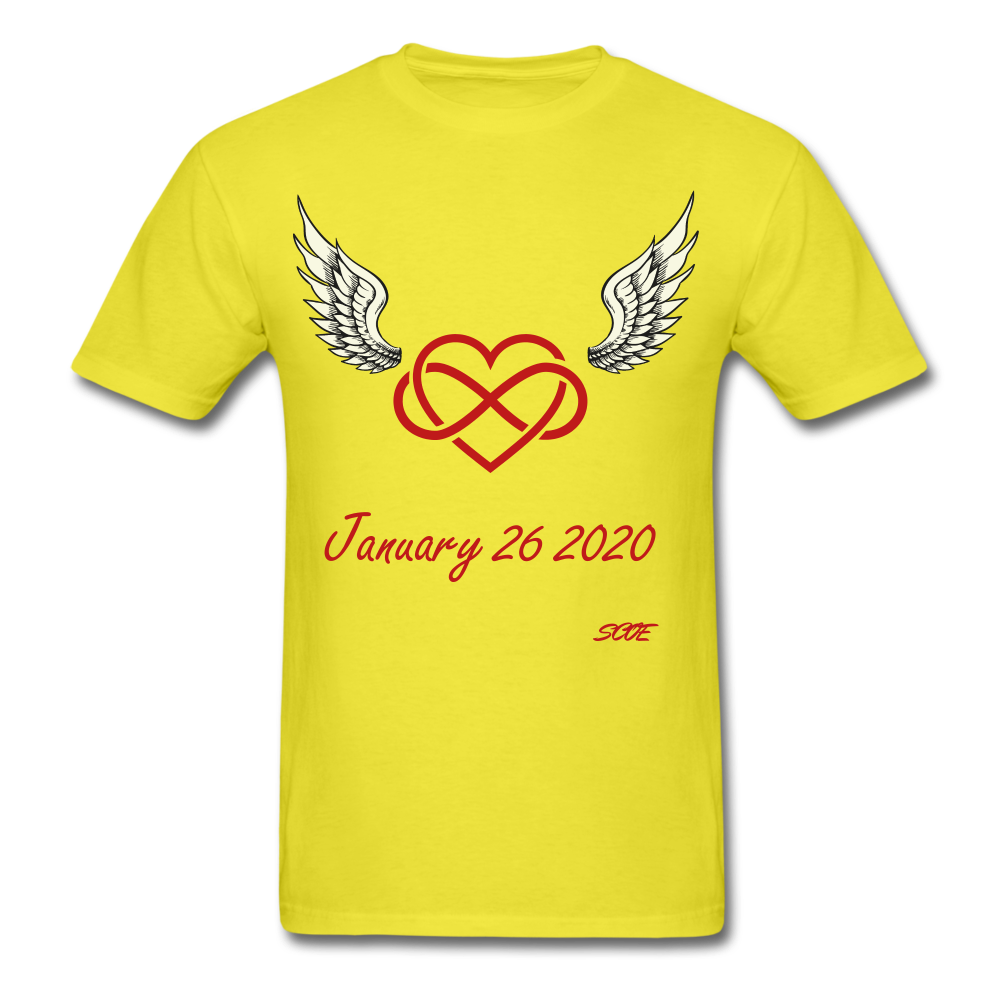 S.C.O.E January 26 2020 T-Shirt - yellow