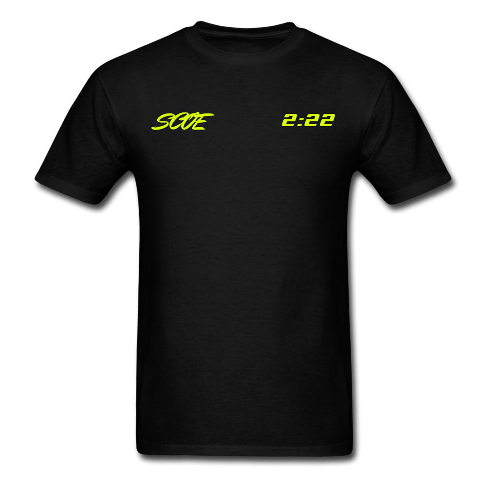 S.C.O.E 2:22 Hustle Shirt - black