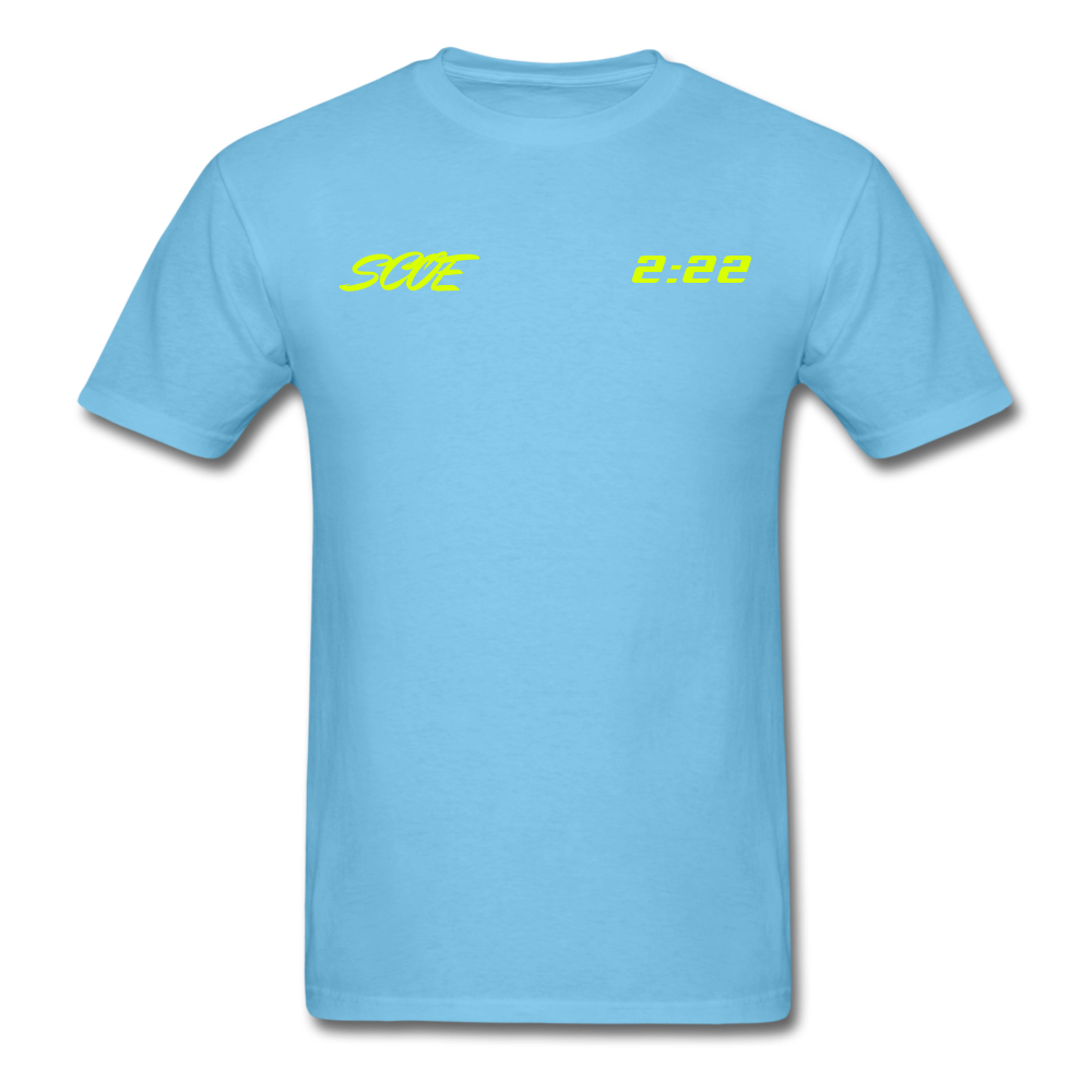 S.C.O.E 2:22 Hustle Shirt - aquatic blue