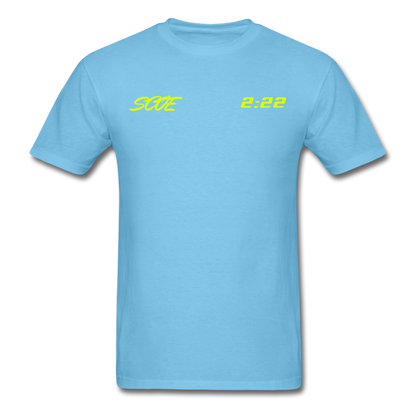 S.C.O.E 2:22 Hustle Shirt - aquatic blue