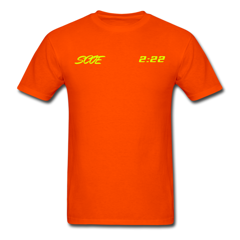 S.C.O.E 2:22 Hustle Shirt - orange