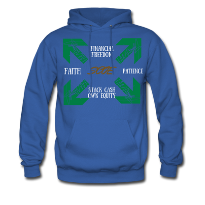 S.C.O.E "Money often Costs 2 Much" Hoodie - royal blue