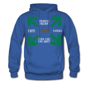 S.C.O.E "Money often Costs 2 Much" Hoodie - royal blue