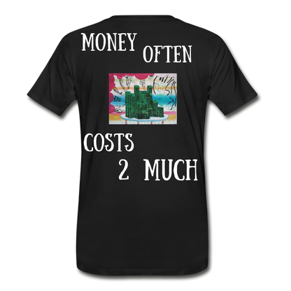 S.C.O.E "Money often Costs 2 Much" T-Shirt - black