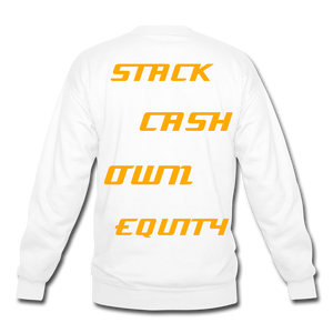 S.C.O.E Root of All Evil Crewneck Sweatshirt - white