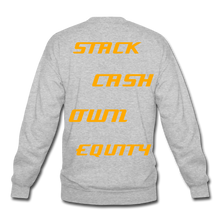 Load image into Gallery viewer, S.C.O.E Root of All Evil Crewneck Sweatshirt - heather gray