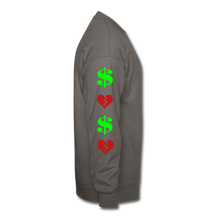 Load image into Gallery viewer, S.C.O.E Root of All Evil Crewneck Sweatshirt - asphalt gray