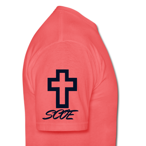S.C.O.E GodMade T-Shirt - coral