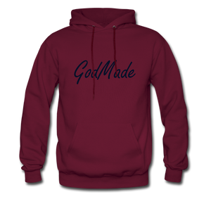 S.C.O.E GodMade Hoodie - burgundy