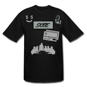S.C.O.E Box Logo Business T-Shirt - black