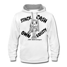 Load image into Gallery viewer, S.C.O.E Bear Hoodie - white/gray