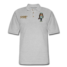 Load image into Gallery viewer, S.C.O.E Bear Polo - heather gray