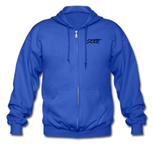 Load image into Gallery viewer, S.C.O.E Bear Money Zip Hoodie - royal blue