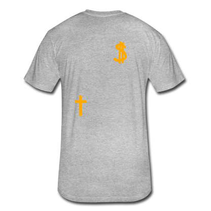 S.C.O.E Bear $ T-Shirt - heather gray