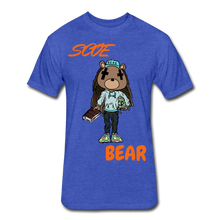 Load image into Gallery viewer, S.C.O.E Bear $ T-Shirt - heather royal