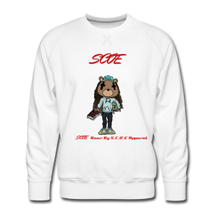 S.C.O.E Bear * Crewneck - white