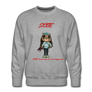 S.C.O.E Bear * Crewneck - heather gray
