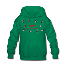 Load image into Gallery viewer, S.C.O.E Bear Kids Hoodie - kelly green