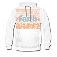 Load image into Gallery viewer, S.C.O.E Bear &quot;Faith Is&quot; Hoodie - white
