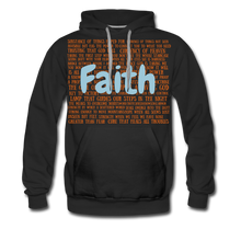 Load image into Gallery viewer, S.C.O.E Bear &quot;Faith Is&quot; Hoodie - black