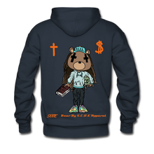 Load image into Gallery viewer, S.C.O.E Bear &quot;Faith Is&quot; Hoodie - navy