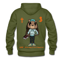 Load image into Gallery viewer, S.C.O.E Bear &quot;Faith Is&quot; Hoodie - olive green