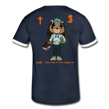 Load image into Gallery viewer, S.C.O.E Bear &quot;Faith Is&quot; T-Shirt - navy/white