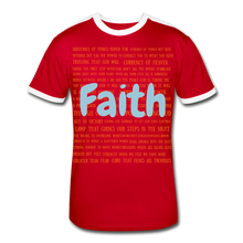 Load image into Gallery viewer, S.C.O.E Bear &quot;Faith Is&quot; T-Shirt - red/white