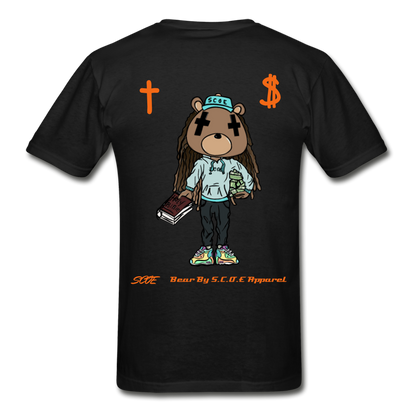 S.C.O.E Bear "Faith Is" T-Shirt - black