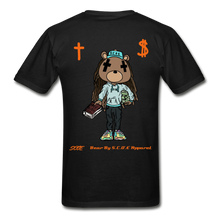 Load image into Gallery viewer, S.C.O.E Bear &quot;Faith Is&quot; T-Shirt - black