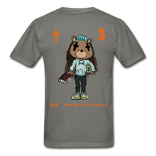 Load image into Gallery viewer, S.C.O.E Bear &quot;Faith Is&quot; T-Shirt - charcoal