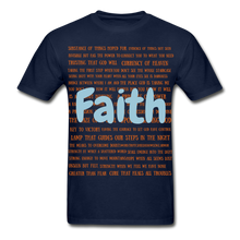 Load image into Gallery viewer, S.C.O.E Bear &quot;Faith Is&quot; T-Shirt - navy