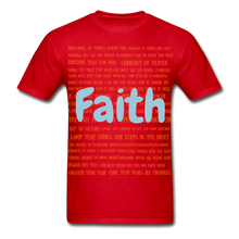 Load image into Gallery viewer, S.C.O.E Bear &quot;Faith Is&quot; T-Shirt - red