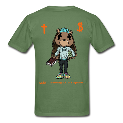 S.C.O.E Bear "Faith Is" T-Shirt - military green