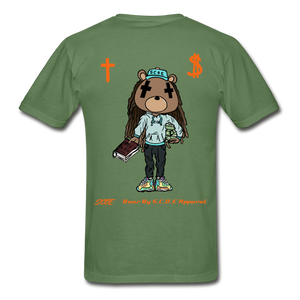 S.C.O.E Bear "Faith Is" T-Shirt - military green
