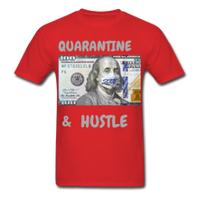Load image into Gallery viewer, S.C.O.E Quarantine &amp; Hustle T-Shirt - red