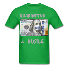 Load image into Gallery viewer, S.C.O.E Quarantine &amp; Hustle T-Shirt - bright green