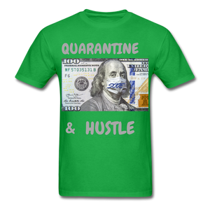 S.C.O.E Quarantine & Hustle T-Shirt - bright green