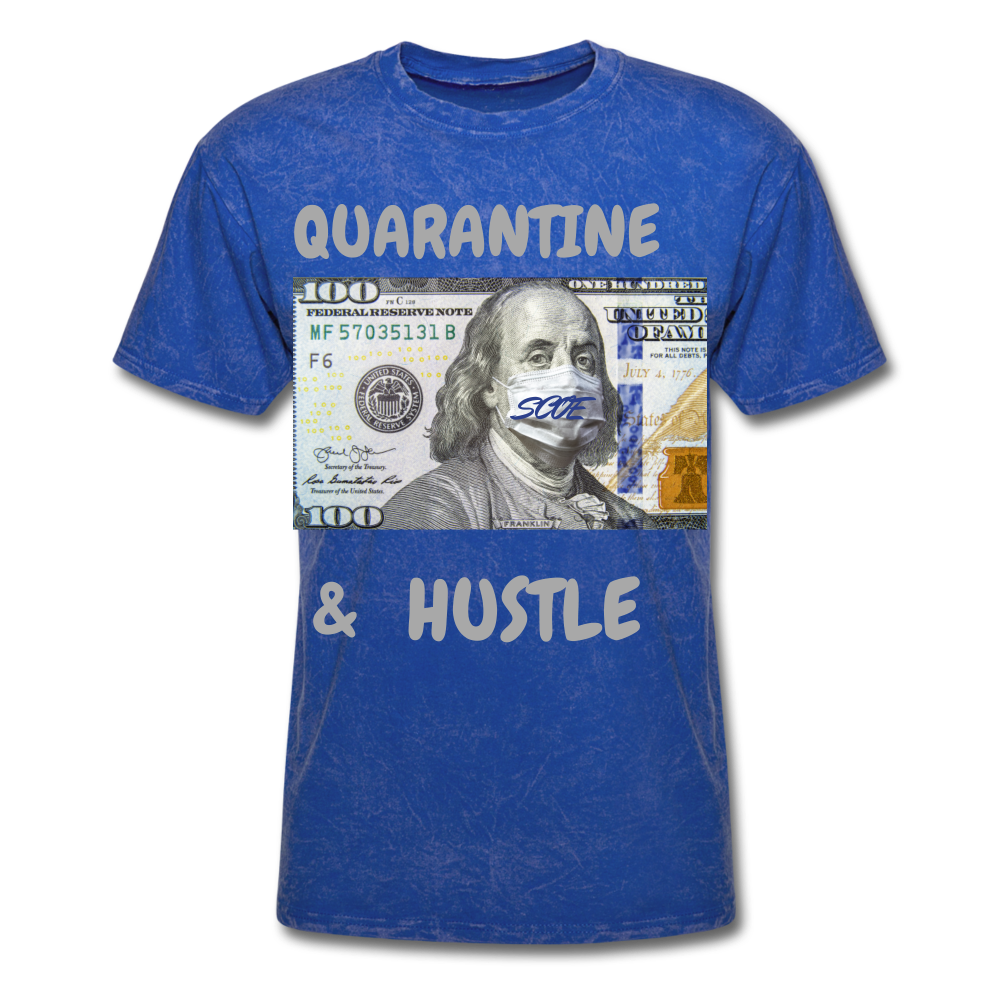 S.C.O.E Quarantine & Hustle T-Shirt - mineral royal