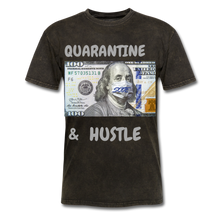 Load image into Gallery viewer, S.C.O.E Quarantine &amp; Hustle T-Shirt - mineral black