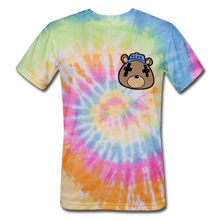 Load image into Gallery viewer, S.C.O.E Bear Tie Dye T-Shirt - rainbow