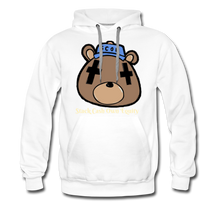 Load image into Gallery viewer, S.C.O.E Bear Premium Hoodie - white