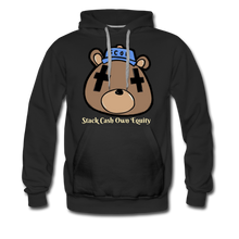 Load image into Gallery viewer, S.C.O.E Bear Premium Hoodie - black