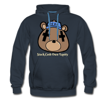 Load image into Gallery viewer, S.C.O.E Bear Premium Hoodie - navy