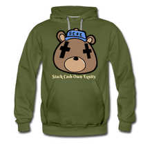Load image into Gallery viewer, S.C.O.E Bear Premium Hoodie - olive green