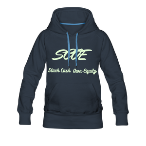 S.C.O.E Women's Glow Hoodie - navy