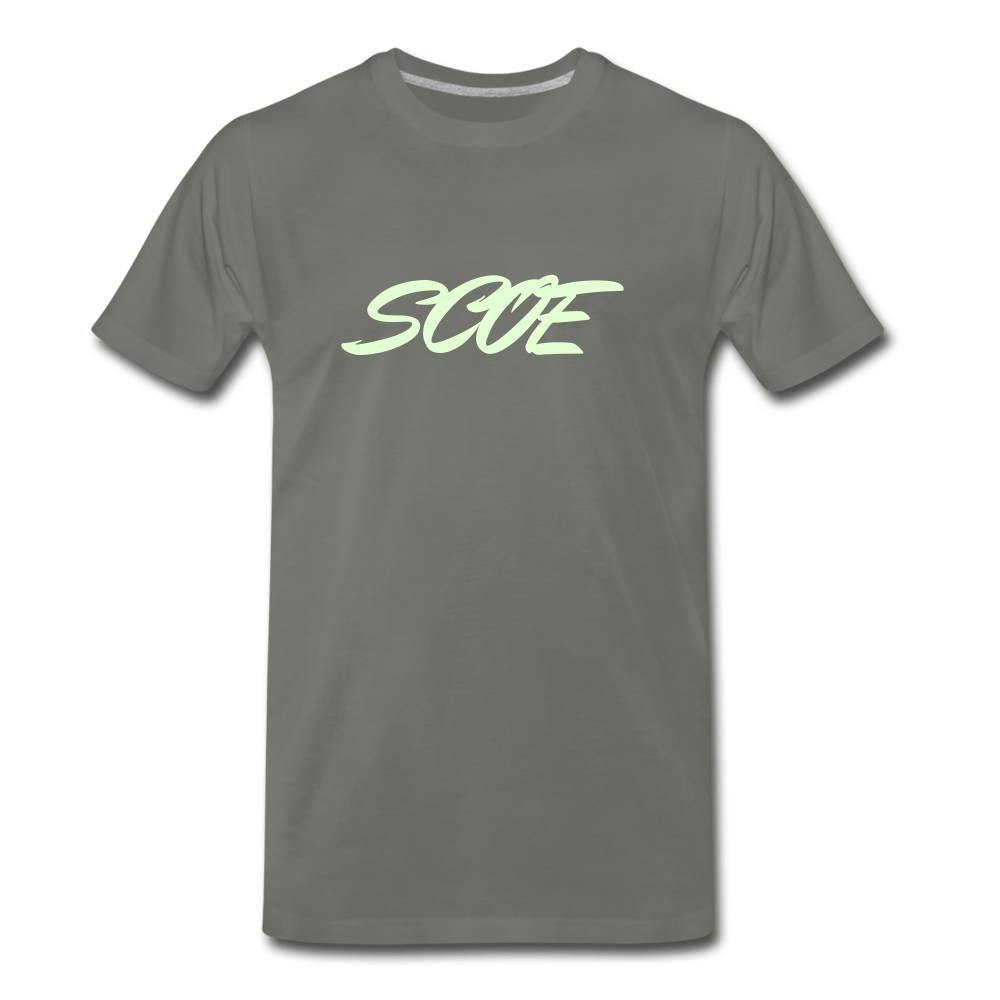 S.C.O.E Premium Glow T-Shirt - asphalt gray